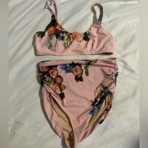 Albion Fit bikini top and high waisted bottoms